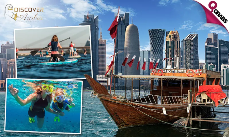 Dhow Cruise, Snorkeling, Paddleboarding, & Kayaking + Unlimited Refreshments & More!